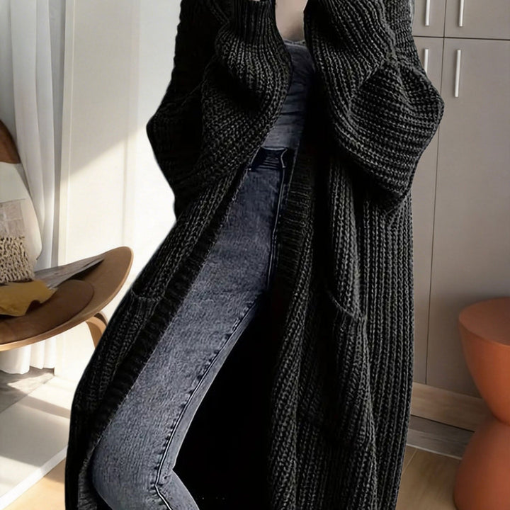 Isadora | Sweeping Longline Duster Knit Cardigan for Women