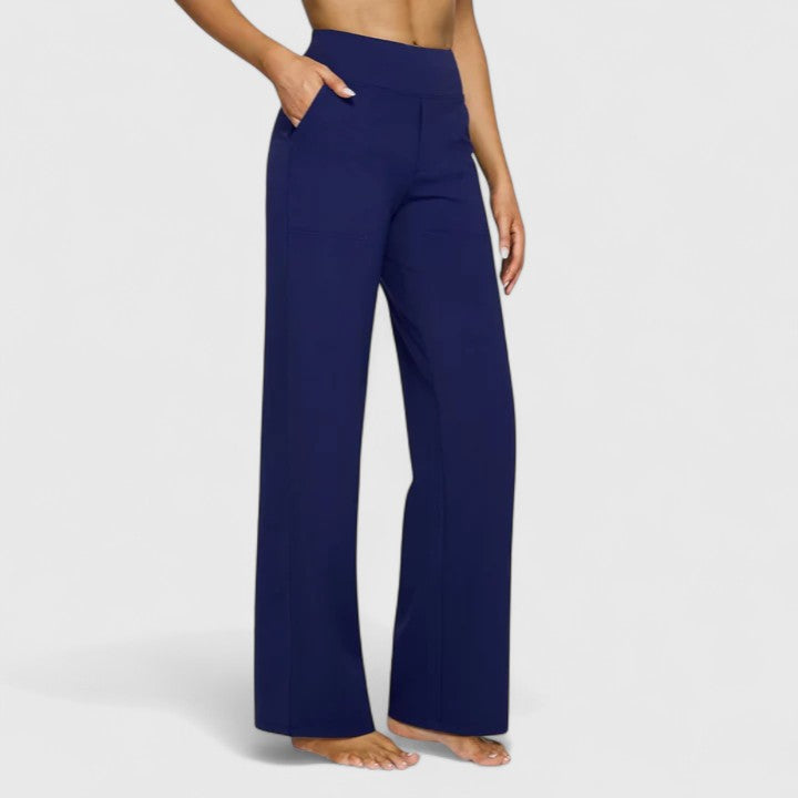 Dorothea | Grounded Tailored Straight Leg Pants for Women