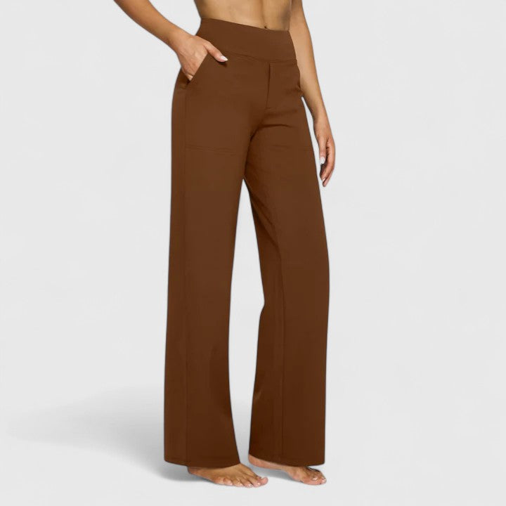 Dorothea | Grounded Tailored Straight Leg Pants for Women