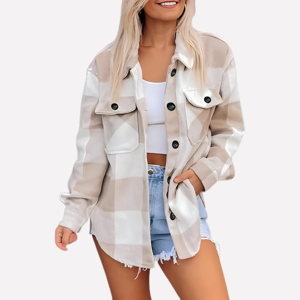 Bridget | Hardwearing Plaid Overshirt for Women