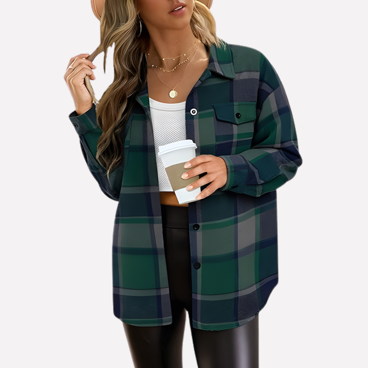 Bridget | Hardwearing Plaid Overshirt for Women