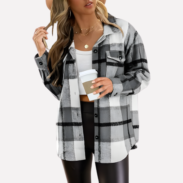 Bridget | Hardwearing Plaid Overshirt for Women