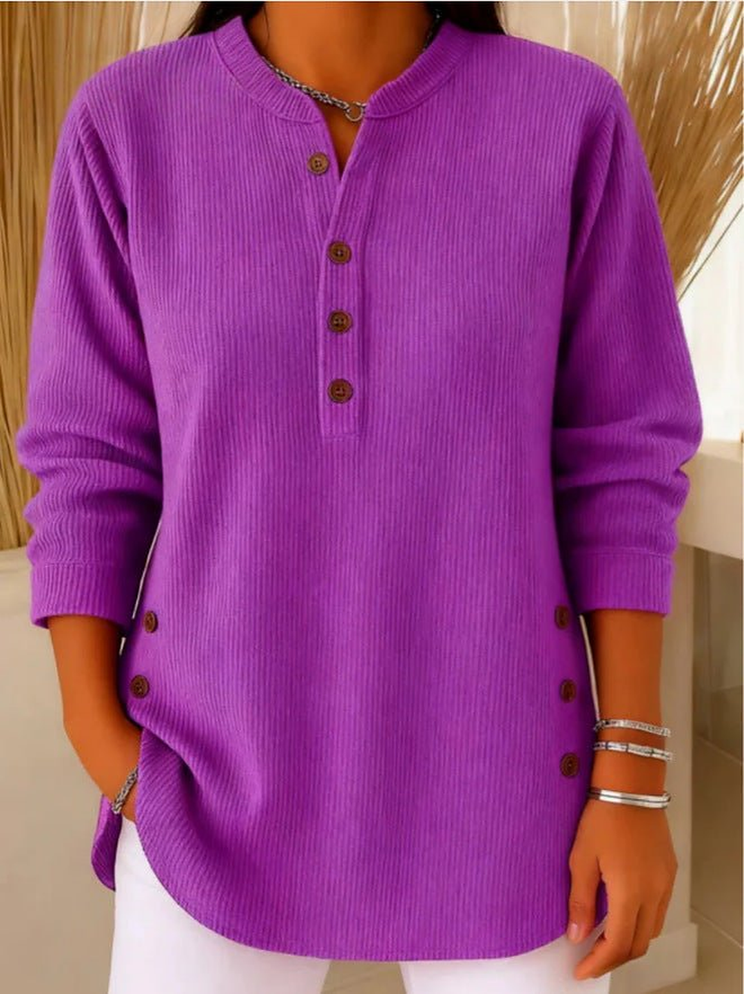Berenice | Limber Longline Ribbed A Line Tunic for Women