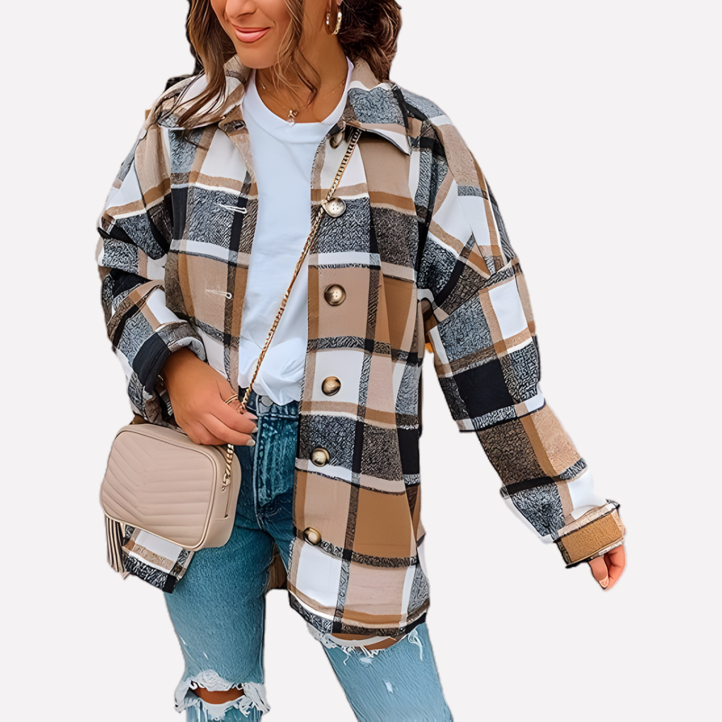 Bridget | Hardwearing Plaid Overshirt for Women