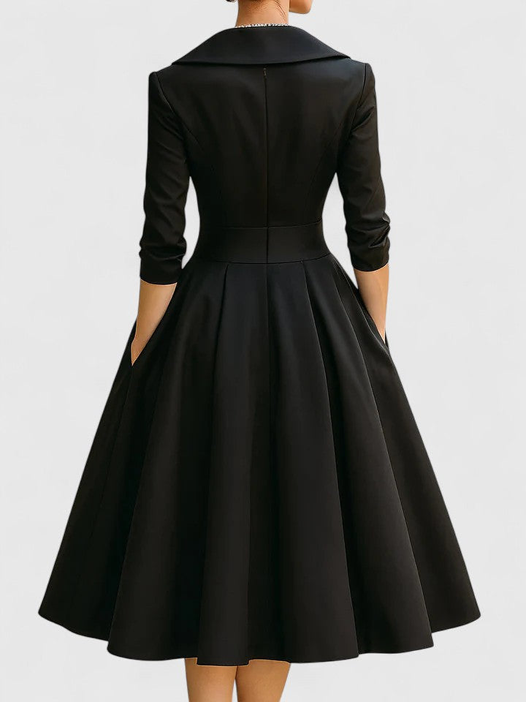 Julie | Belted Wrap Midi Dress for Women