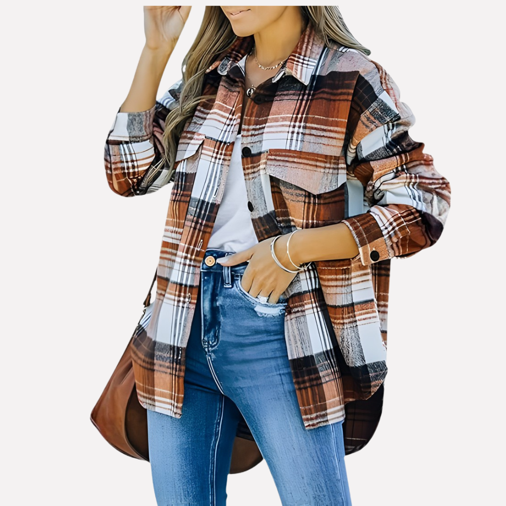Bridget | Hardwearing Plaid Overshirt for Women