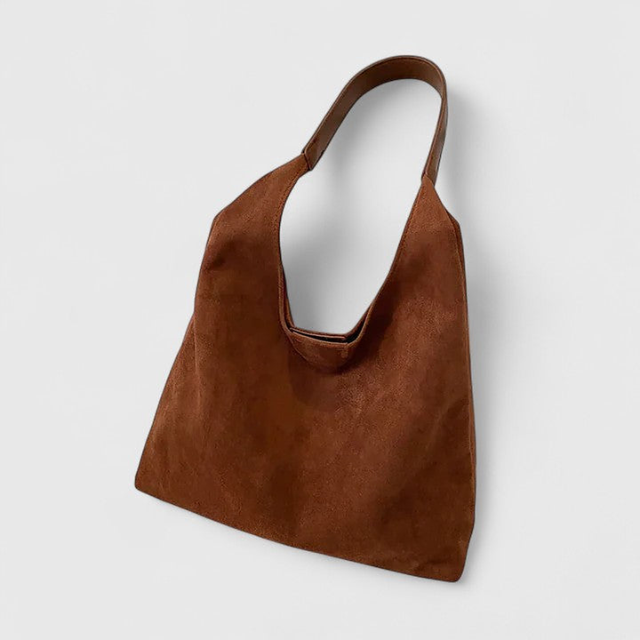 Jeanne | Softened Faux Suede Hobo Shoulder Bag for Women