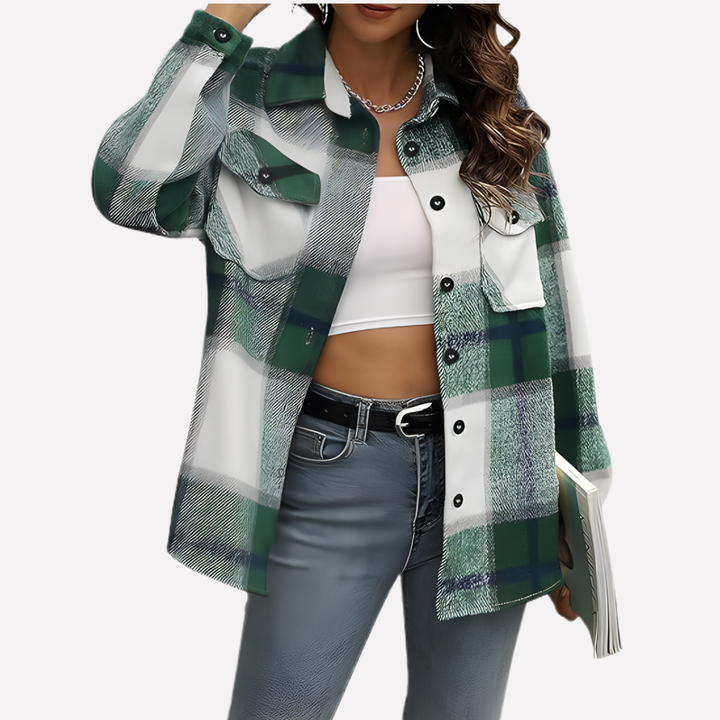 Bridget | Hardwearing Plaid Overshirt for Women