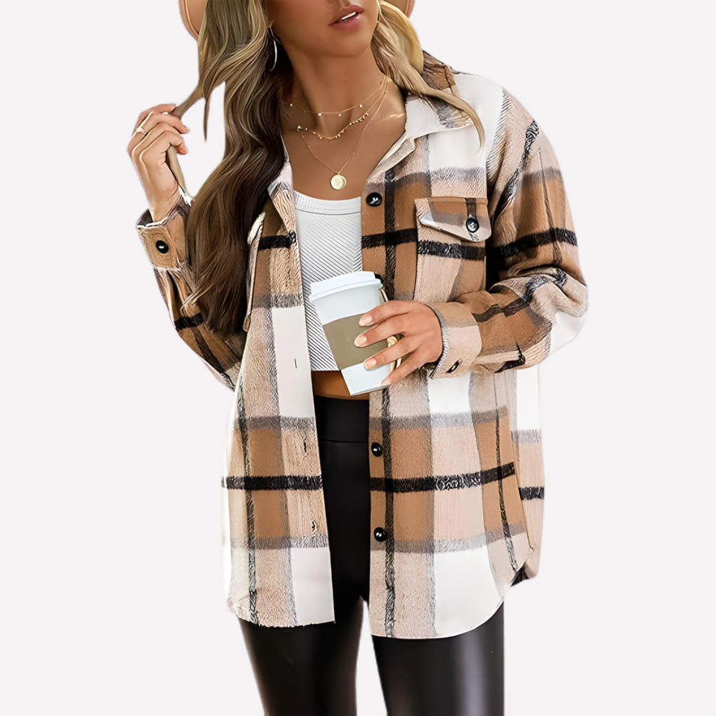Bridget | Hardwearing Plaid Overshirt for Women