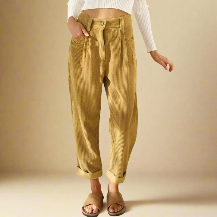 Sybilla | Pressed Tailored Dress Pants for Women