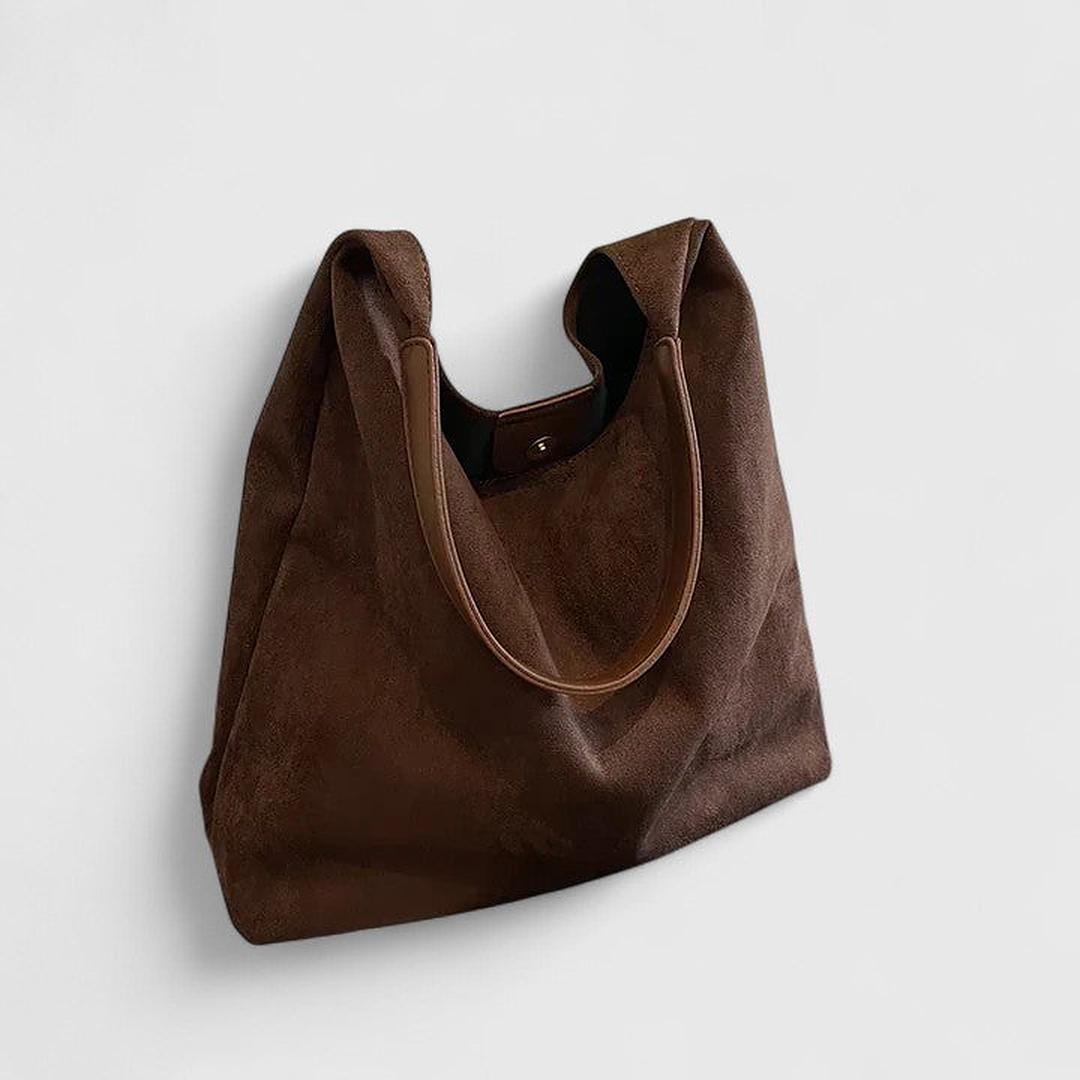 Jeanne | Softened Faux Suede Hobo Shoulder Bag for Women