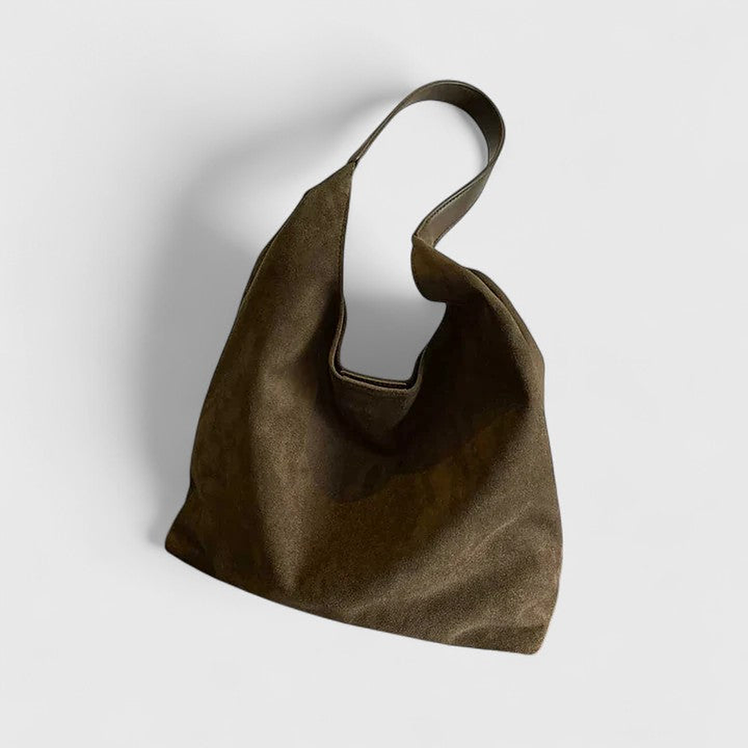 Jeanne | Softened Faux Suede Hobo Shoulder Bag for Women