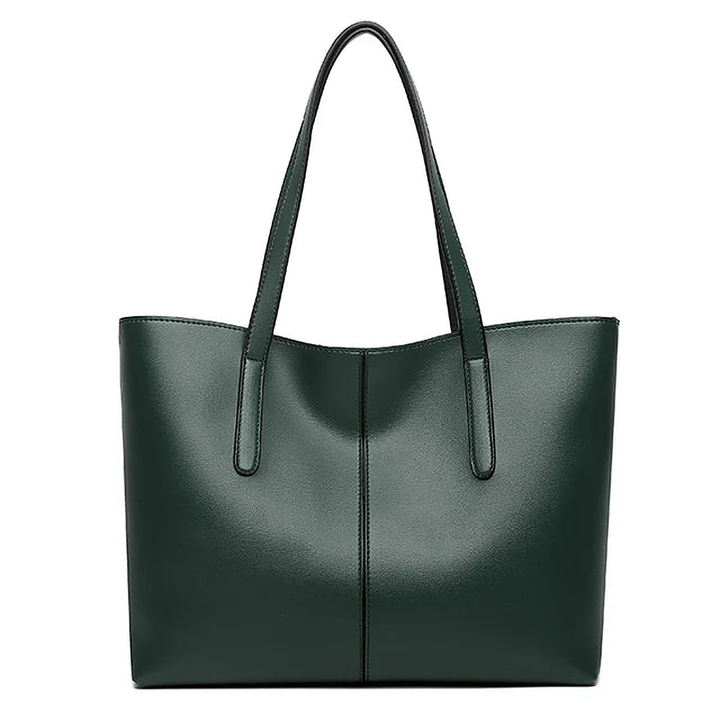 Prune | Waxed Large Leather Tote Bag for Women