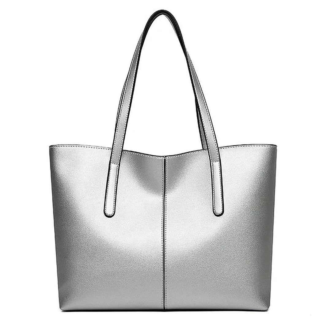 Prune | Waxed Large Leather Tote Bag for Women