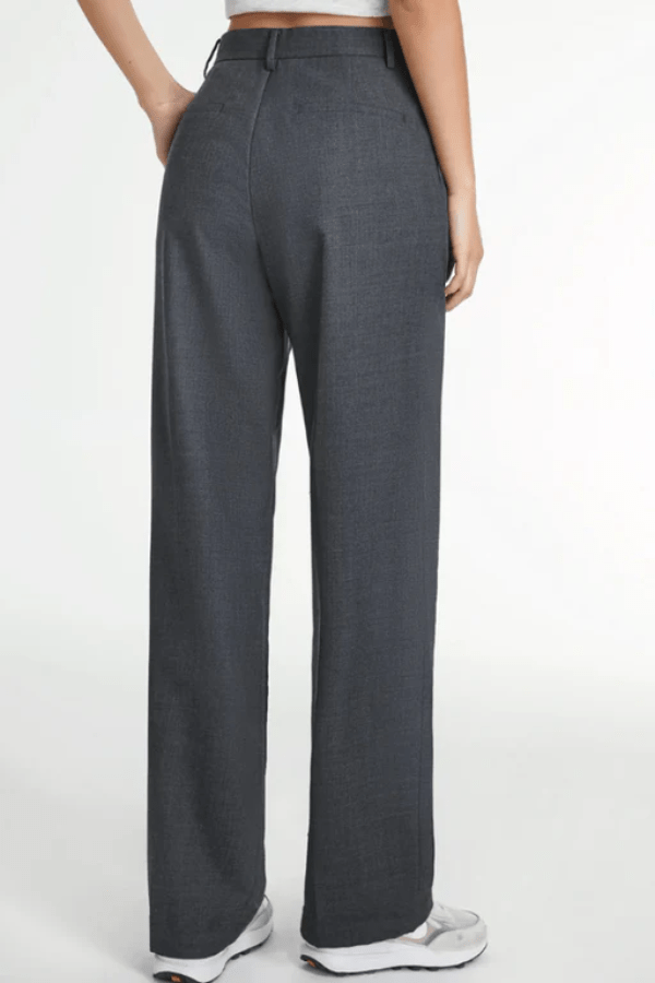 Verena | Panelled Wide Leg Trousers for Women