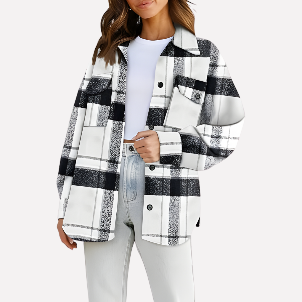 Bridget | Hardwearing Plaid Overshirt for Women