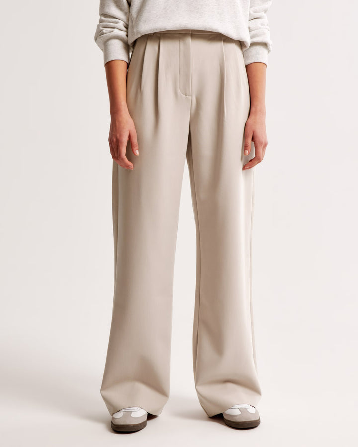 Susanna | Spun Flowing Wide Leg Dress Pants for Women