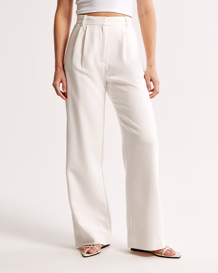 Susanna | Spun Flowing Wide Leg Dress Pants for Women