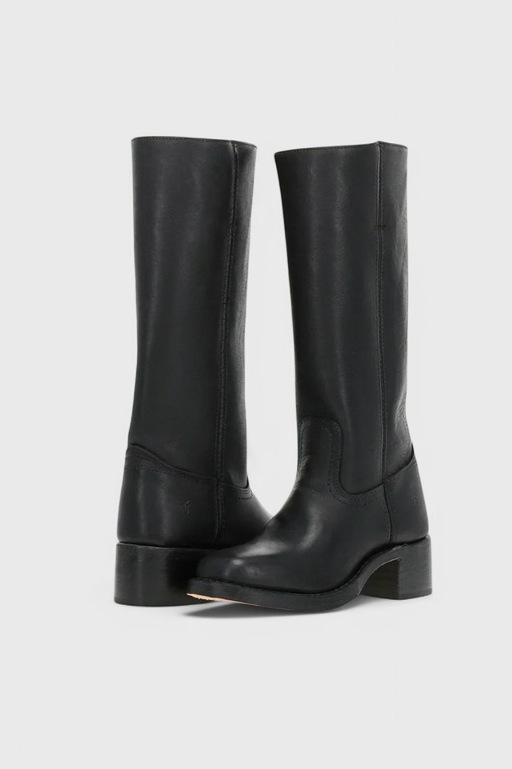 Brigitte | Ribbed Classic Knee High Boots for Women