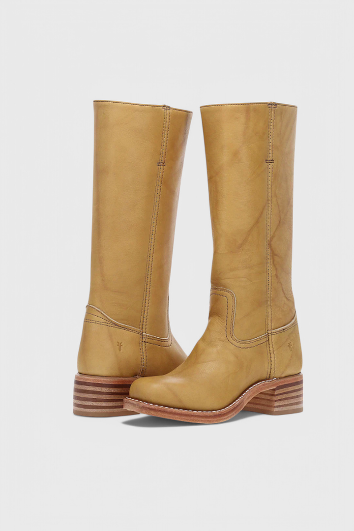 Brigitte | Ribbed Classic Knee High Boots for Women