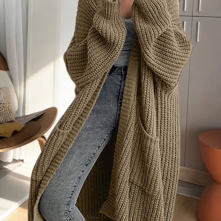 Isadora | Sweeping Longline Duster Knit Cardigan for Women