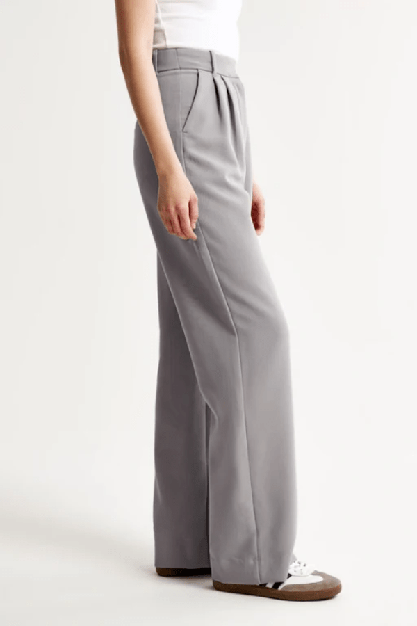 Verena | Panelled Wide Leg Trousers for Women