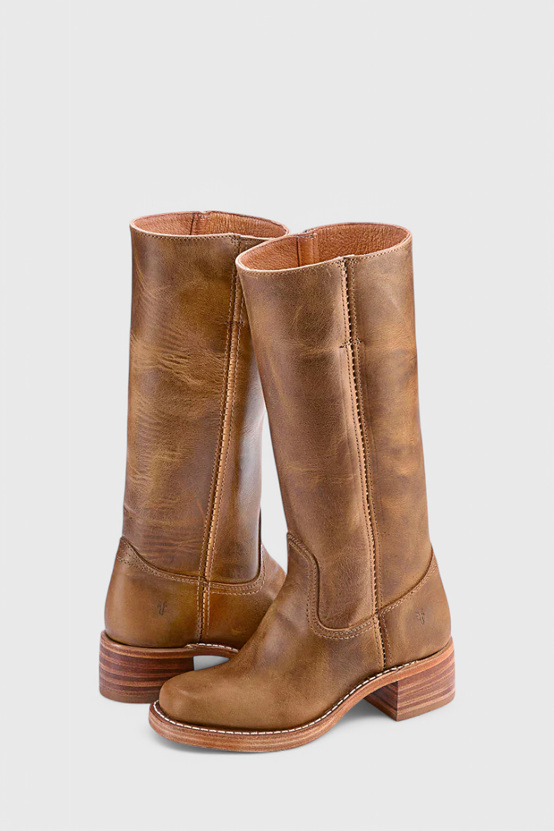 Brigitte | Ribbed Classic Knee High Boots for Women