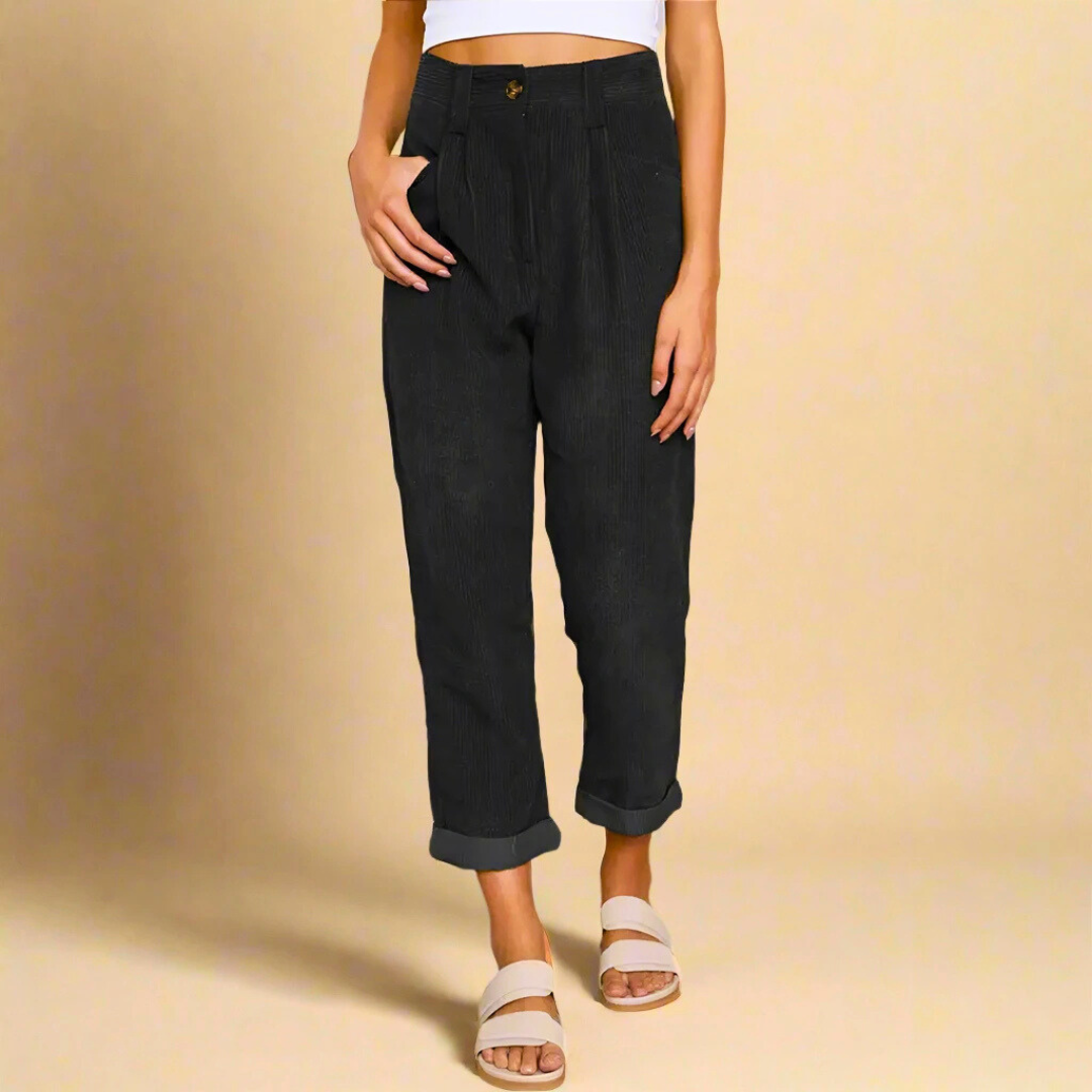 Sybilla | Pressed Tailored Dress Pants for Women