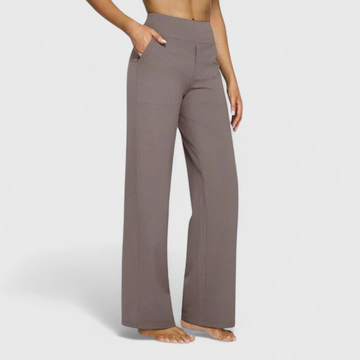Dorothea | Grounded Tailored Straight Leg Pants for Women