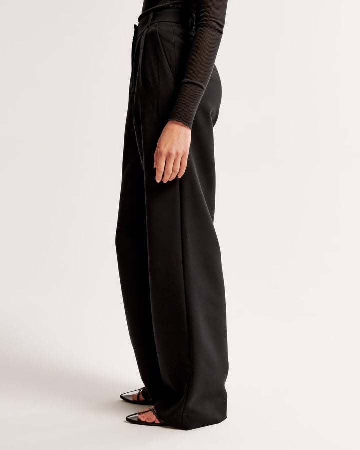 Susanna | Spun Flowing Wide Leg Dress Pants for Women