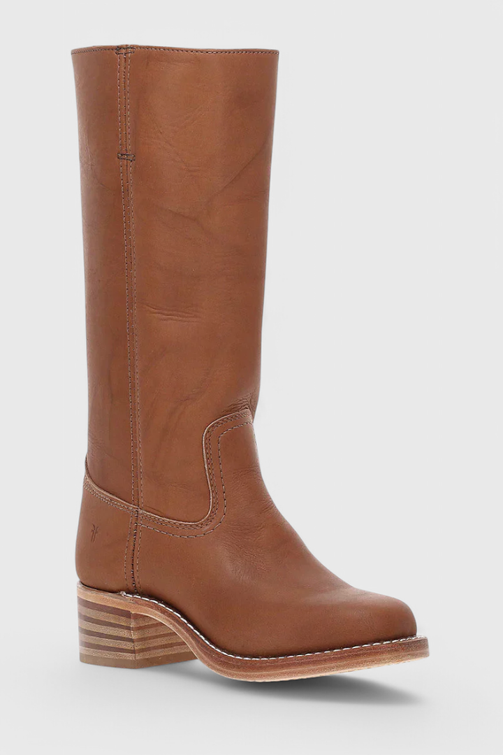 Brigitte | Ribbed Classic Knee High Boots for Women