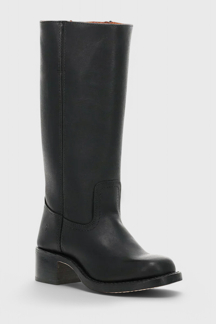 Brigitte | Ribbed Classic Knee High Boots for Women