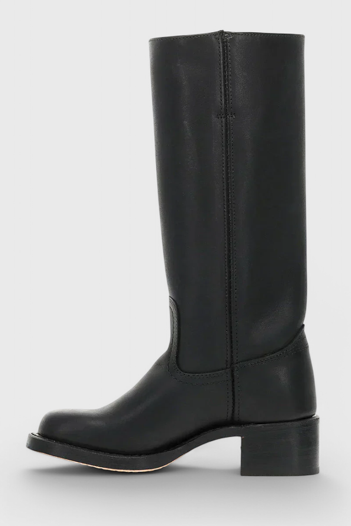 Brigitte | Ribbed Classic Knee High Boots for Women