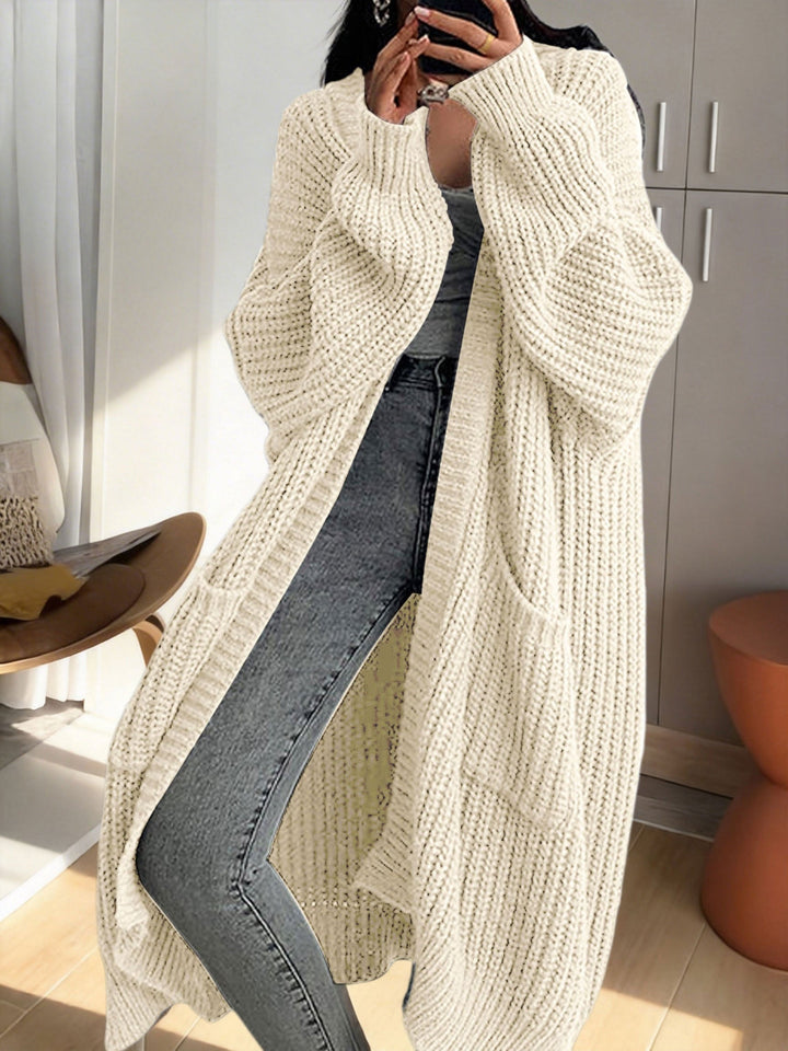 Isadora | Sweeping Longline Duster Knit Cardigan for Women