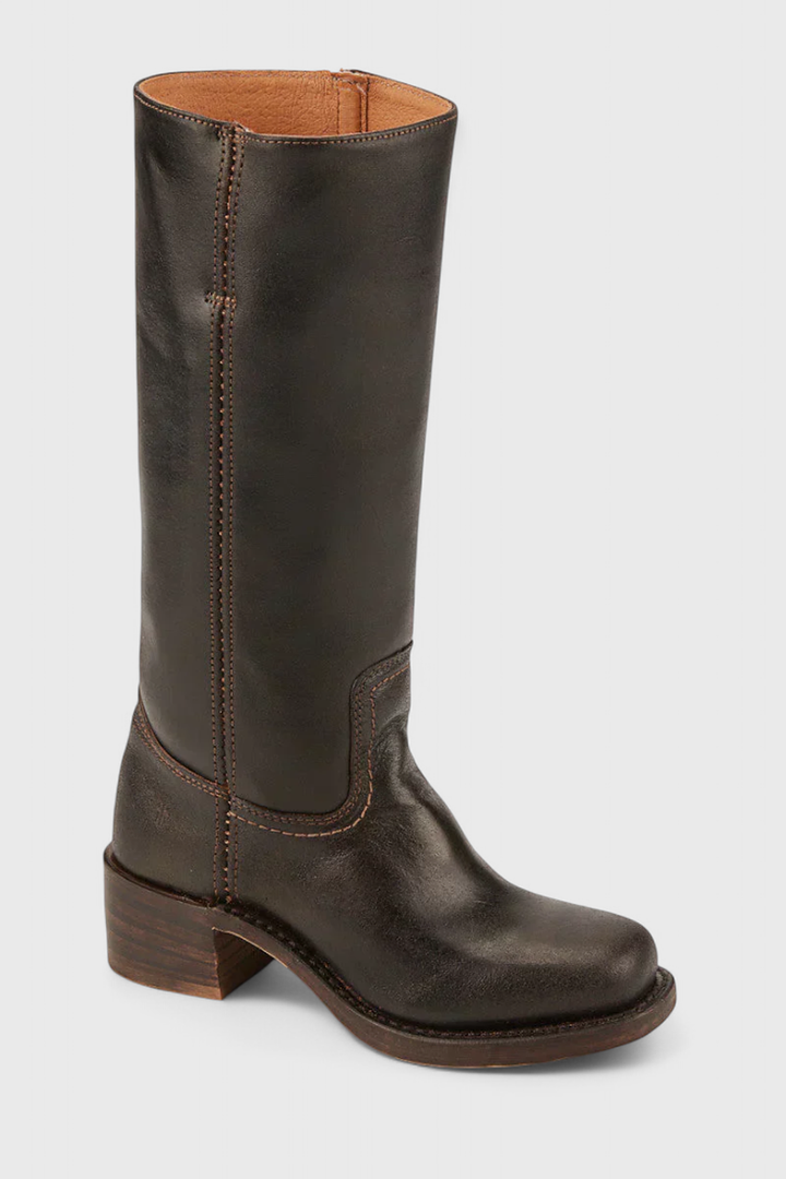 Brigitte | Ribbed Classic Knee High Boots for Women