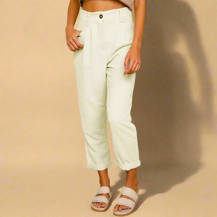 Sybilla | Pressed Tailored Dress Pants for Women