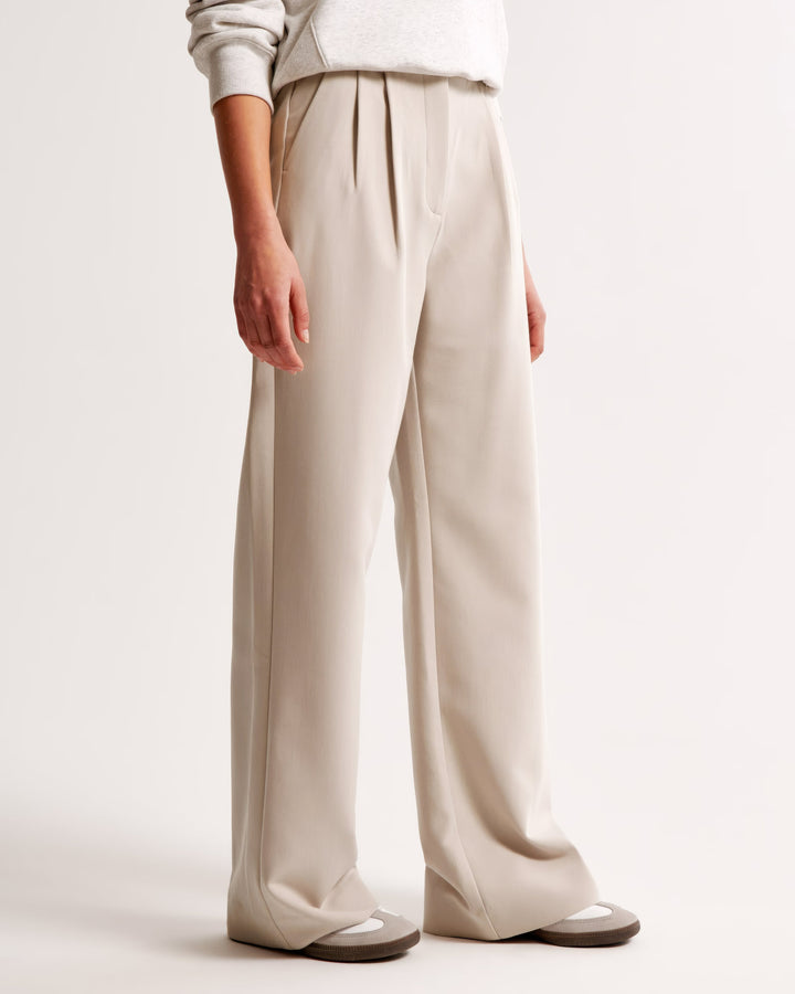 Susanna | Spun Flowing Wide Leg Dress Pants for Women