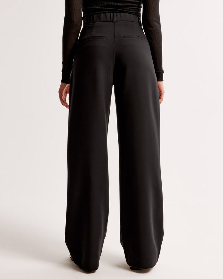 Susanna | Spun Flowing Wide Leg Dress Pants for Women