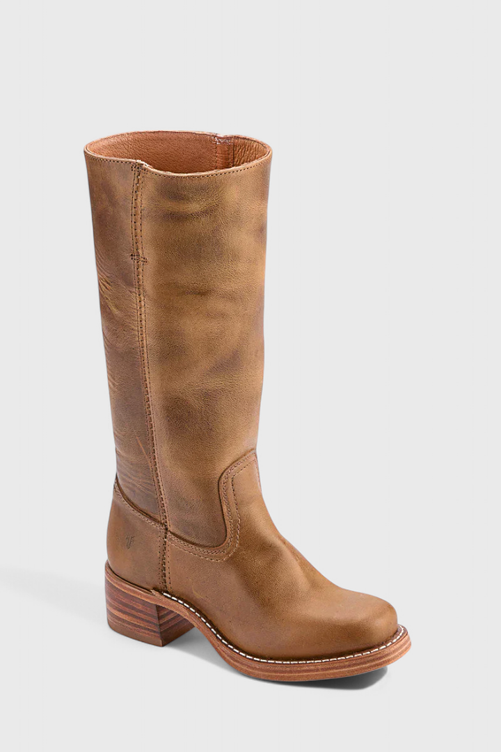 Brigitte | Ribbed Classic Knee High Boots for Women