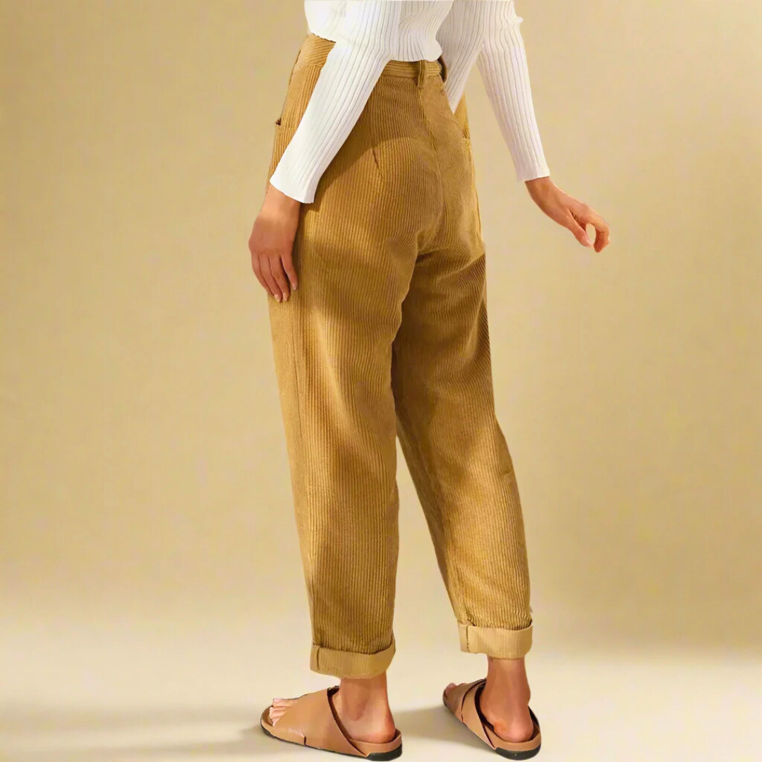 Sybilla | Pressed Tailored Dress Pants for Women