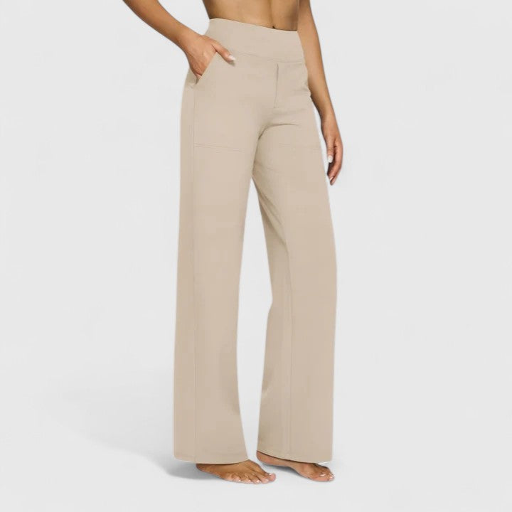 Dorothea | Grounded Tailored Straight Leg Pants for Women