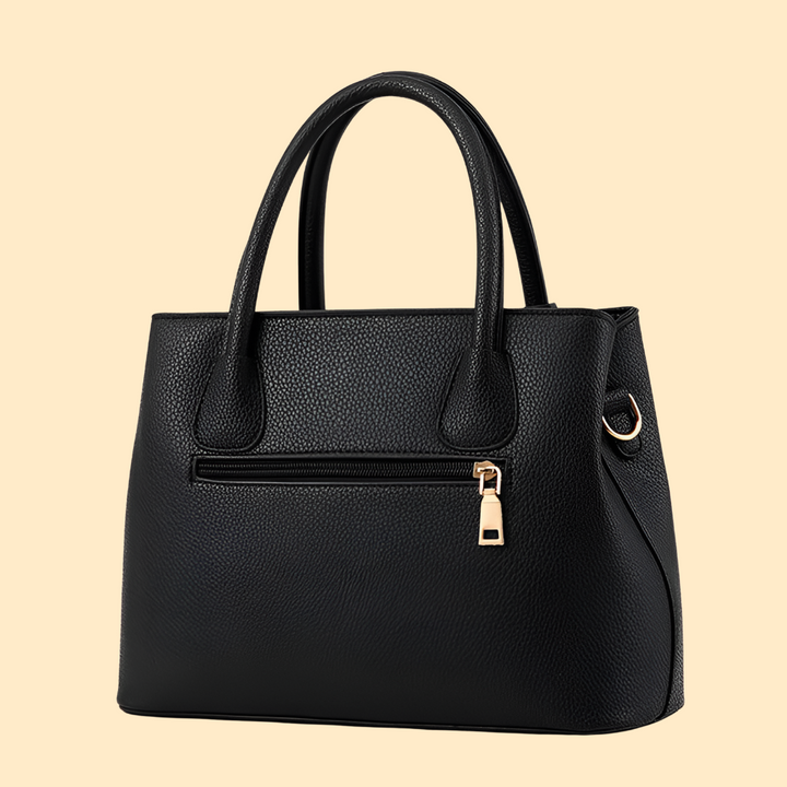 Ysoline | Girded Structured Top Handle Shoulder Bag for Women