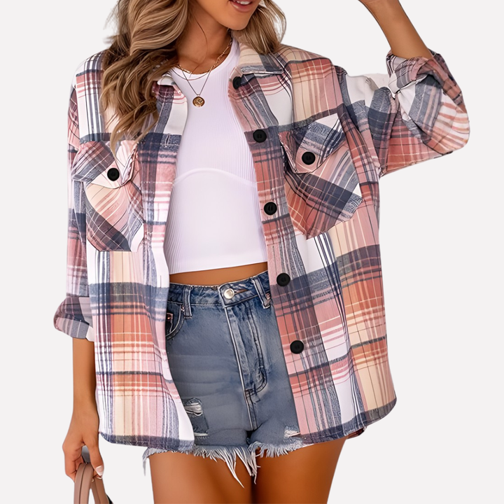 Bridget | Hardwearing Plaid Overshirt for Women