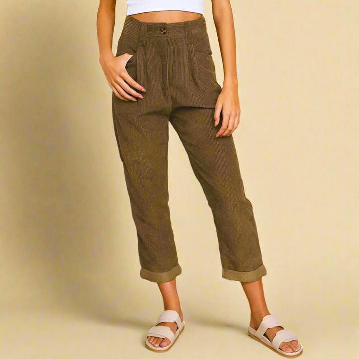 Sybilla | Pressed Tailored Dress Pants for Women
