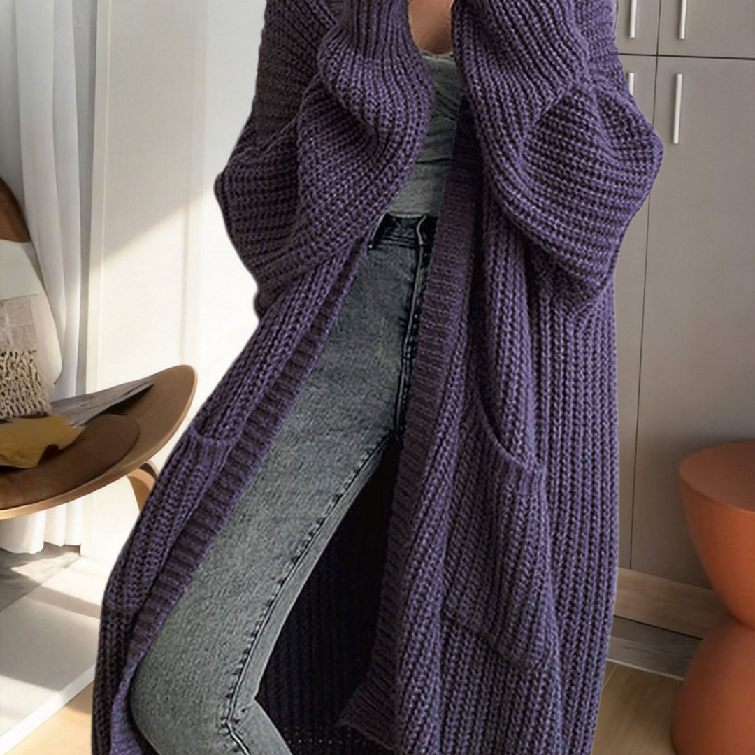 Isadora | Sweeping Longline Duster Knit Cardigan for Women