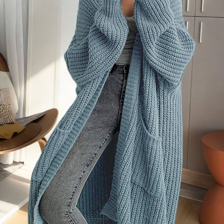 Isadora | Sweeping Longline Duster Knit Cardigan for Women