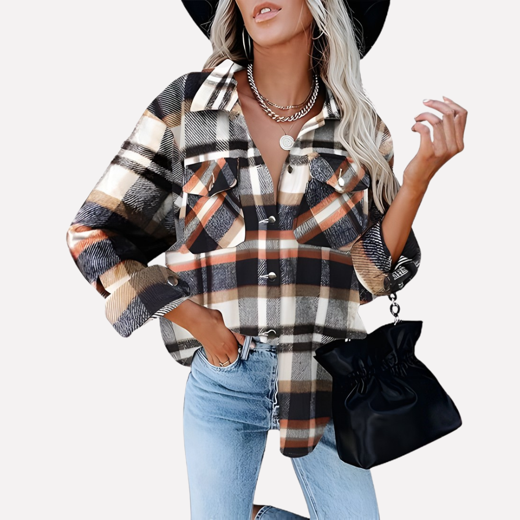 Bridget | Hardwearing Plaid Overshirt for Women