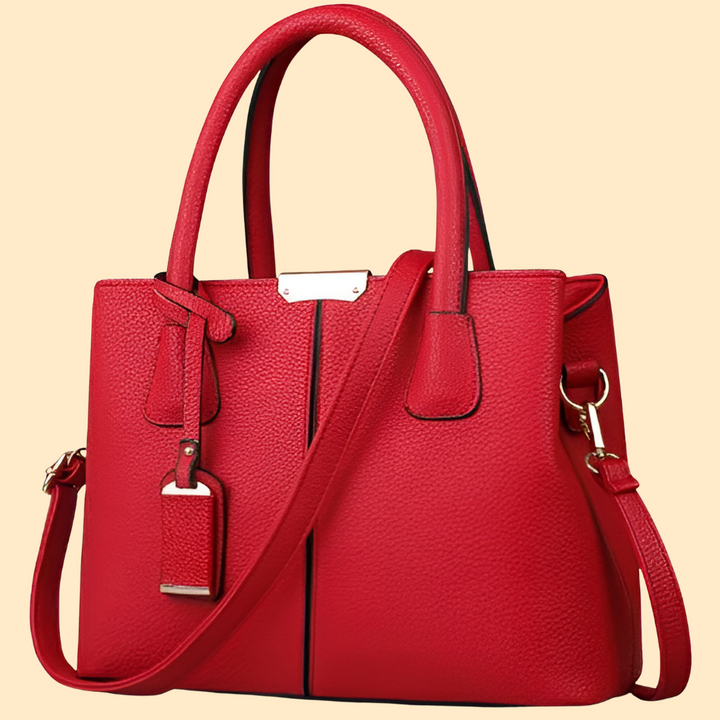 Ysoline | Girded Structured Top Handle Shoulder Bag for Women