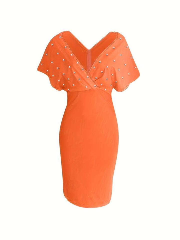 Hermance | Bodiced Wrap Bodycon Dress for Women