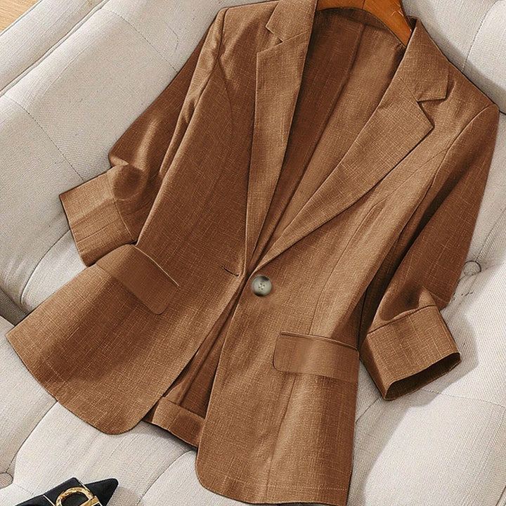 Emmanuelle | Keen Cropped Tailored Blazer for Women